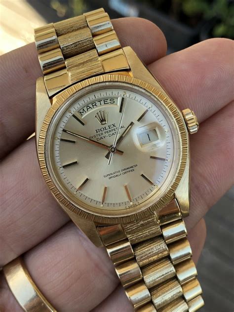 yupoo rolex day date bark|vintage Rolex with bark accent.